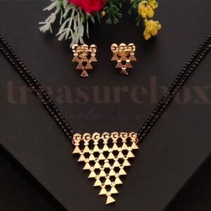 Saraswati mangalsutra set (Ms set no.21)